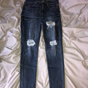 Super high waisted jeggings